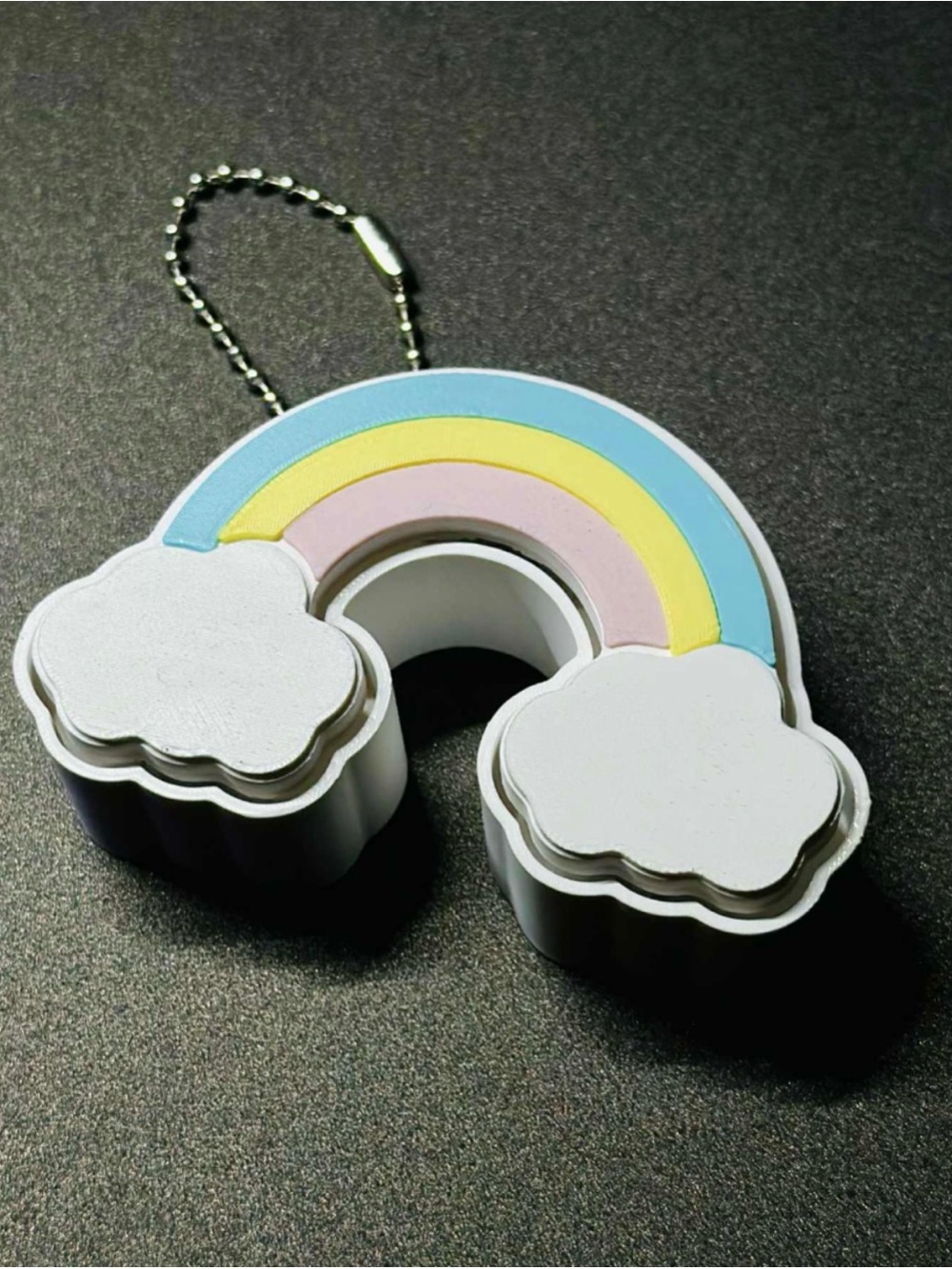 RAINBOW Clicker Keychain